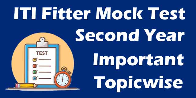 Fitter Second Year Mock Test Online Nimi