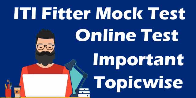 ITI Fitter Trade Online Mock Test Nimi Pattern